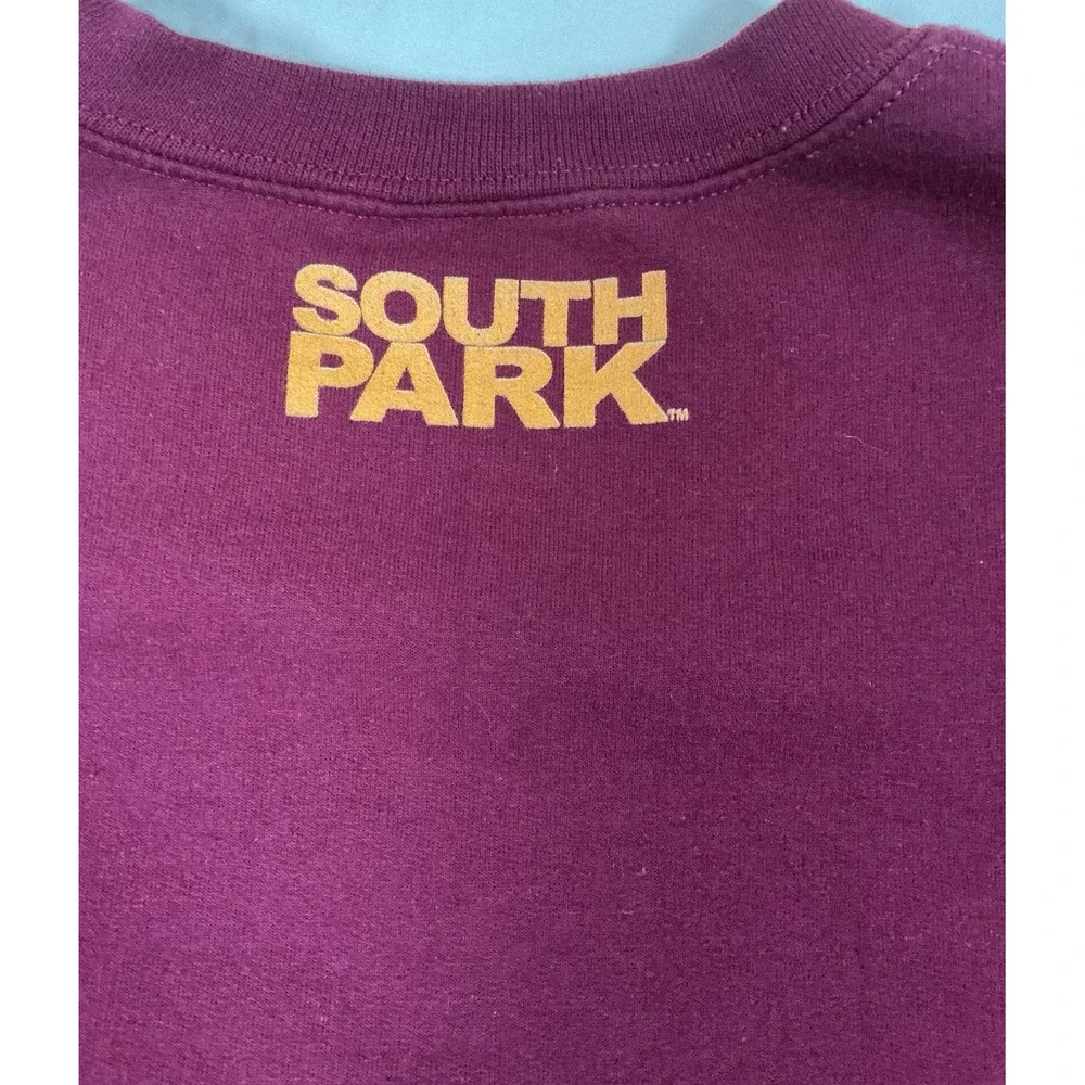 H&M South Park Fleece Crewneck Sweatshirt Relaxed Y2K Fit Adult Front Back
